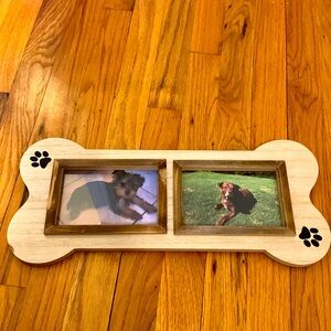 NWOT frame for 2 4 x 6 photos of your best friend :)